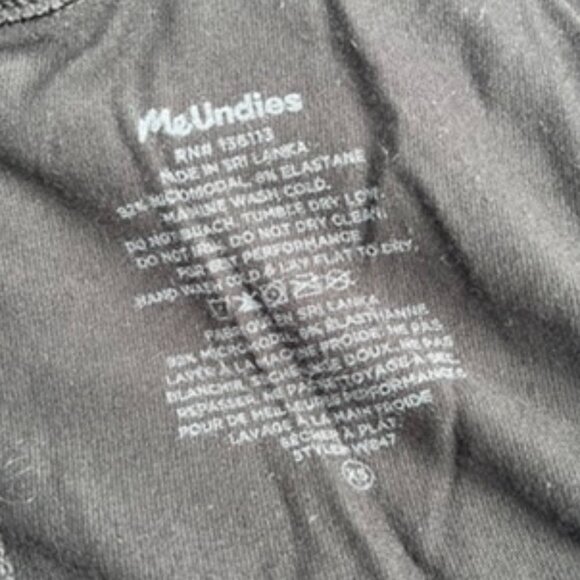 meundies black sleeveless jumpsuit - Picture 6 of 6